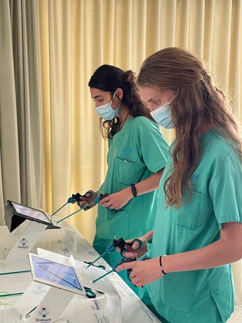 "Curso First Touch: training laparoscopic" 15 de octubre del 2021