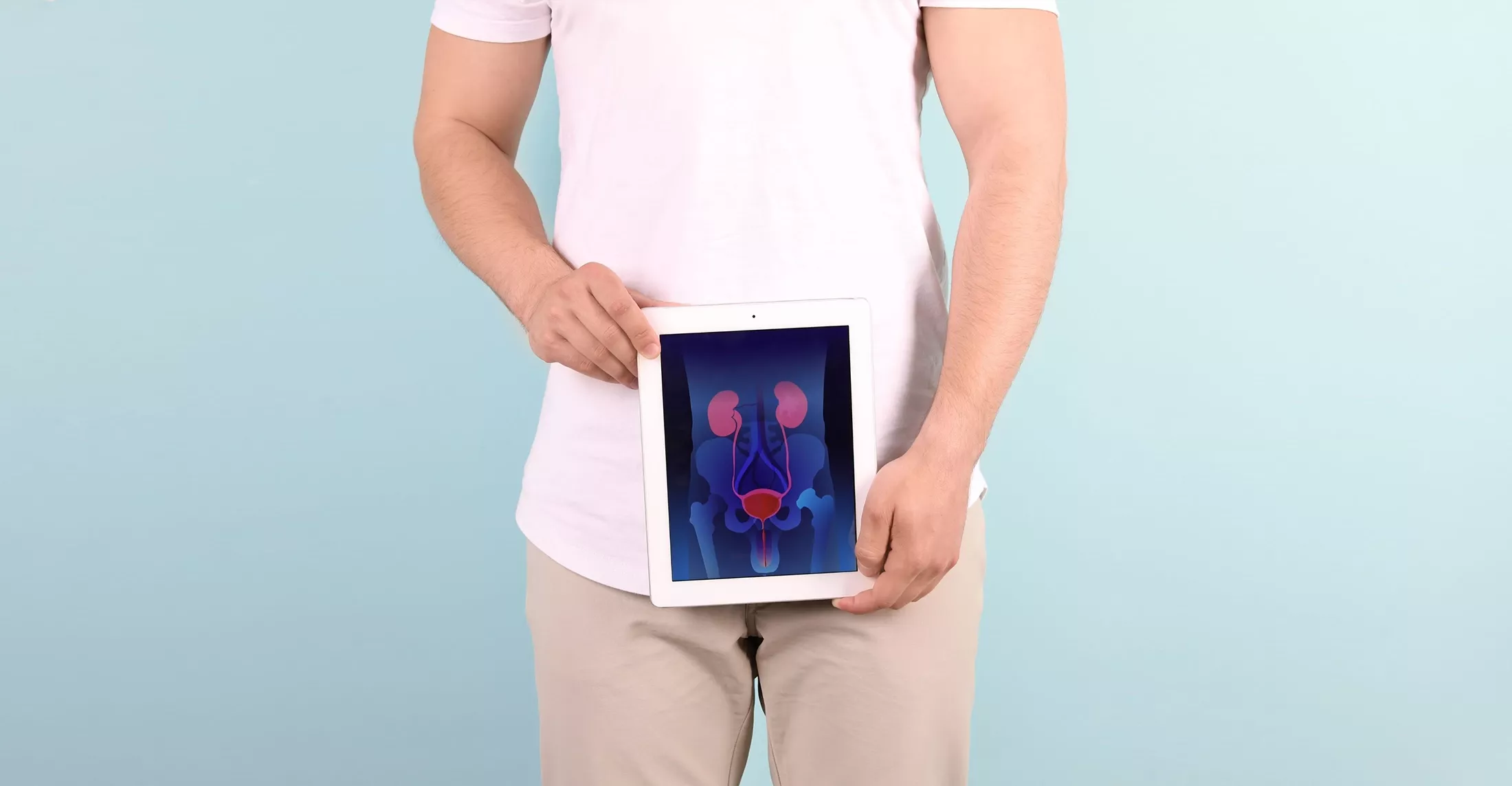 Información sobre incontinencia urinaria en el hombre dentro del ámbito urológico.