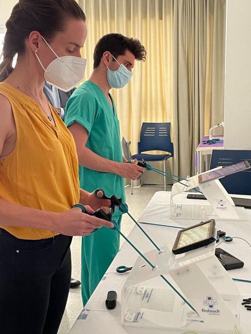 "Curso First Touch: training laparoscopic" 15 de octubre del 2021
